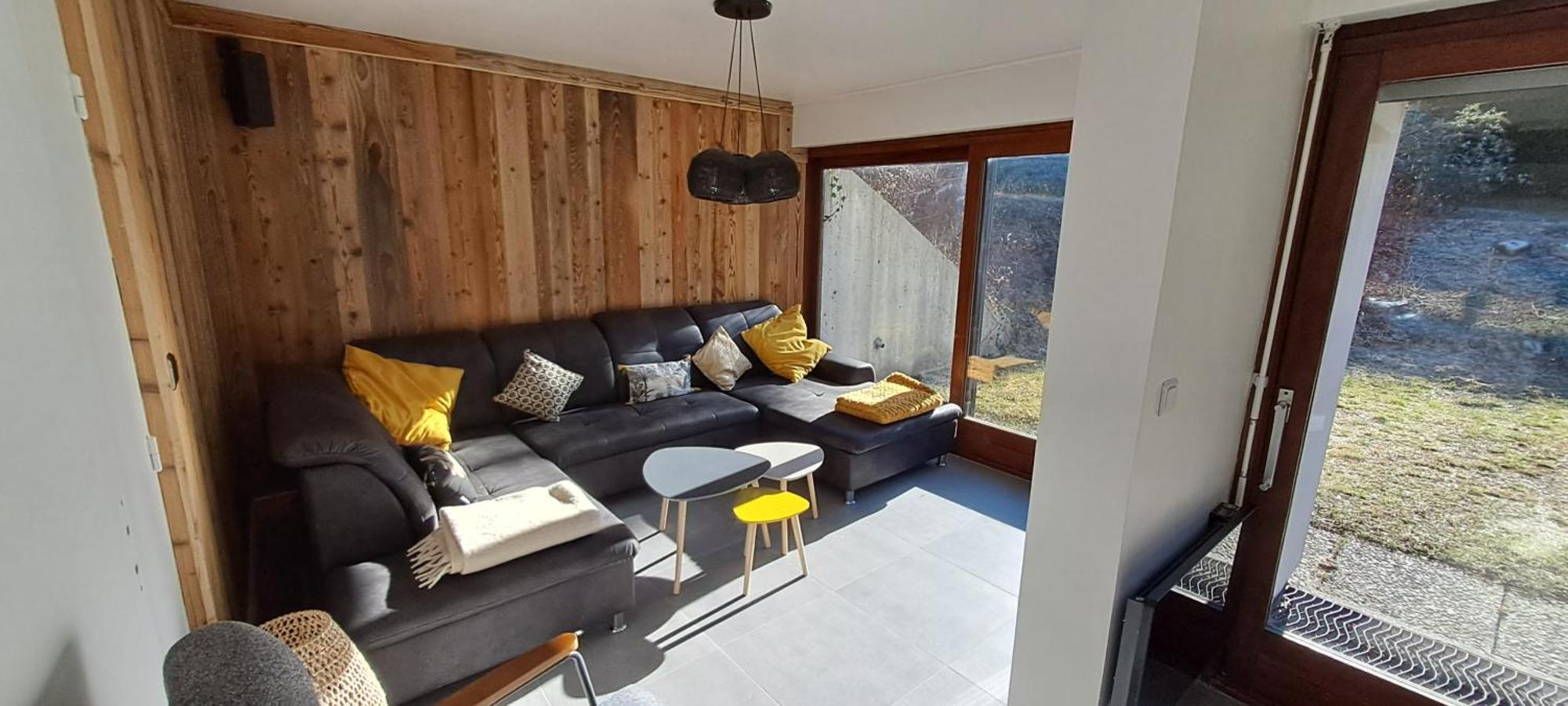 Maison A Moutiers 3 Vallees 4 Chambres 10 Pers الغرفة الصورة