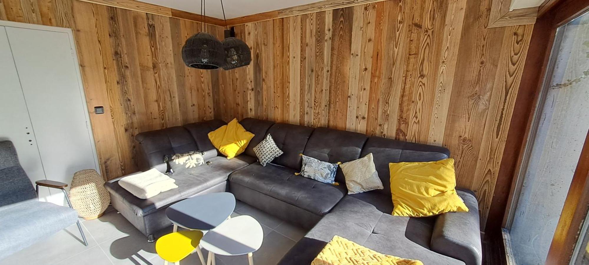 Maison A Moutiers 3 Vallees 4 Chambres 10 Pers الغرفة الصورة